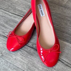 Steve Madden Cherish Red Patent Heels - Size 11 - Brand New in Box